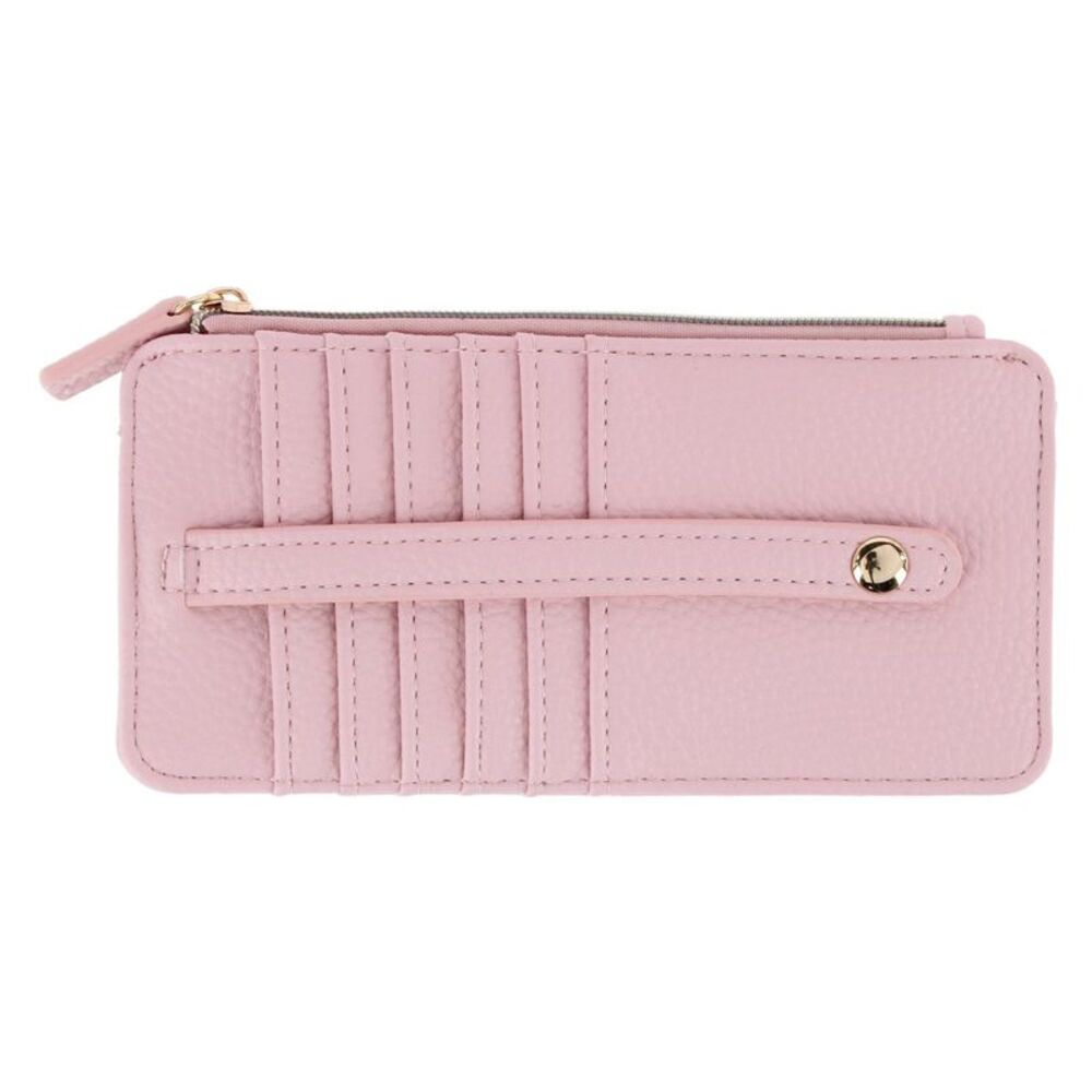 Julia Buxton Women's Vegan Leather Thin Card RFID Organizer Case